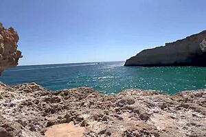 Ficou Cheio Achamos Uma Caverna Turística em Portugal e Exploramos Ela do Nosso Jeitinho Damiana Brasileira Safada Pela Europa Ep4