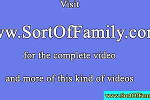 The milf stepmom shares a cock with her teen stepdaughter in a threesome.