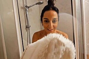 I Get Out Of The Shower Because A Huge Cock Is Waiting For Me