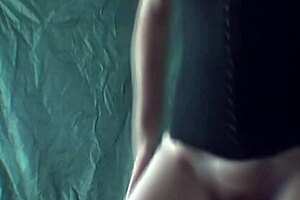 Blonde Shows Her Tits and Bush as She Dances