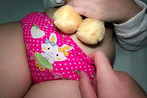 Pretty Asian teen in roleplay