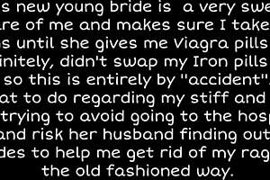 Viagra Accident With My Step-Sons Young Bride Turned Into a Happy Ending