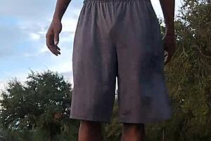 hempstead amateur brunette in athletic solo scene