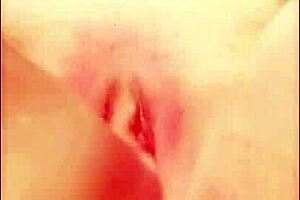 Cell phone sloppy wet dildo fucking 2017