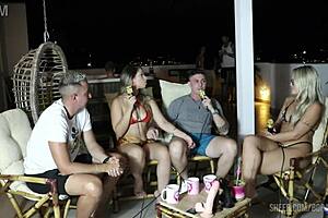 compilation of elo cardone and victor mustang in bora cast with bruna carlos and matheus caetano part 2 😏