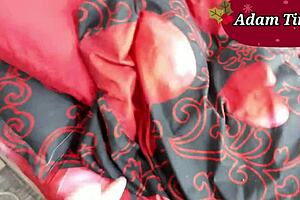 Redhead stepsis as christmas gift sucking and fucking