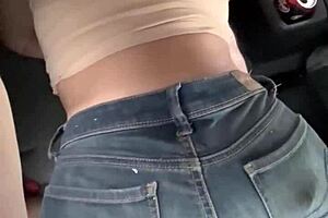 The Real Hooker Says She Loves Sucking Cock In The Backseat Of A Car And Swallowing Every Drop