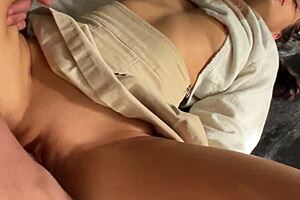 spanish teacher bangs me hard on classroom table