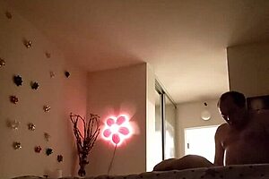 Pounding asian woman in home!