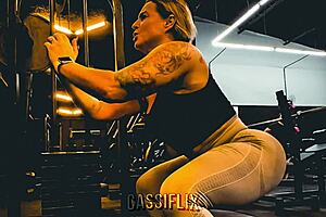 I see Cassiana getting cum on ass and pussy in anal clip