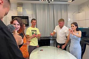 sly guys tricked the girls into quick sex