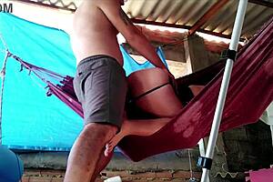 fucking my naughty blonde milf cousin outdoors