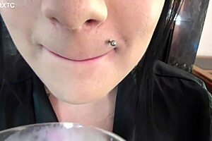 Milkshake Maker - Introduction With Dirty Talk And Big Natural Tits