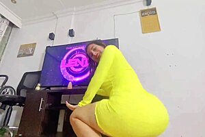 My boyfriend fucks my ass in the living room