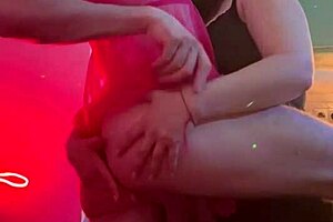 my trans girlfriend fucks sexy neigbors mouth with anal masturabation