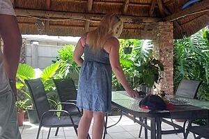 Creampie Fucks Best Friend's Wife On Balcony