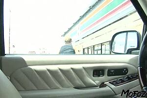 busty amateur in intense video scene