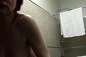 i know you love my saggy tits moaning during solo masturbation