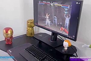 Gamer's Fantasy Threesome Turns Into Wet Reality