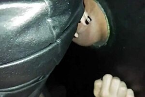 married couple explores glory hole pleasure together