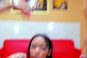 Guys Fuck Her Throat Deep!