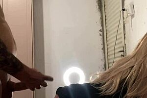 Fucked The Doll's Ass While Wife Is Away