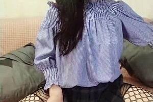 Horny teen Lammy Pixel pleasures herself