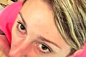 him and her oh wow deepthroat session