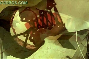 I watched Amoul solo 862, this amateur white slut in red and black thong, corset, spandex pants, heels, giving blowjob, POV, doggy style, rimming.