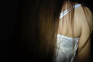 hardcore anal fucking in bathroom ending with bukkake facial