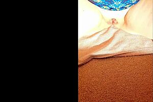 Cougar Flashes Wet Clit