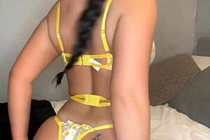 British coed masturbating on webcam