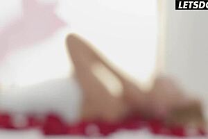 Freya Mayer Explores Tight Pussy With Lover