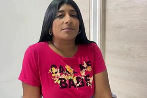 Stepbrother massages stepsister then fucks her doggystyle.