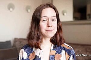 Anca has an intense dildo session with bent over pussy