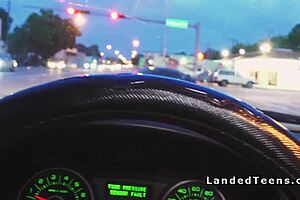 Small tits teen bangs huge dick