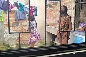 Housewives Make Homemade Porn After Laundry