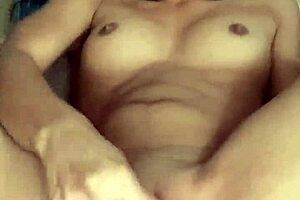 small wet pussy with big black dildo?