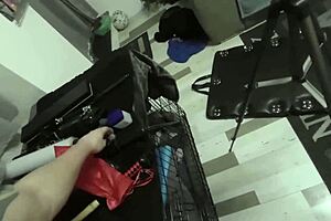 slave gets ass licked part 1