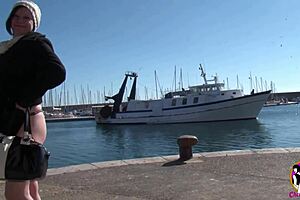 Brunette Milf Caro Shows Big Tits Outdoor Then Hardcore Fucked