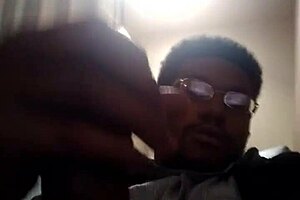 amateur guy masturbating to big black cock