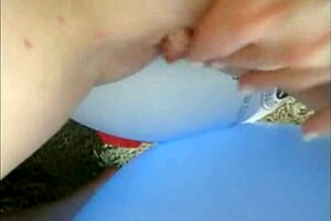 sophie in jeans miniskirt and red lingerie fingering her pussy with two fingers 😍