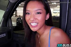 Does Alina Li need lots of cock for cash in the car?