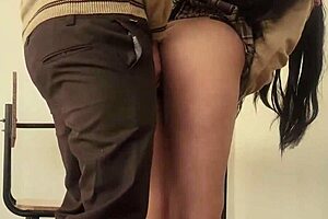 Watch Him Fuck Her in the Classroom Students Left Alone in the Afternoon Shift at a School in Mexico Amateur Homemade Sex?