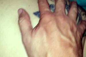 Wow, this milf gets pussy massage with big creampie in shaved close-up!