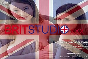 watch this british teen's first cumshot compilation, teasing with huge facials