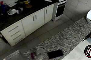 Husband leaves wife with friend, catches them lesbian fucking 😏