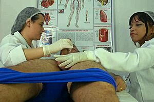 Patient left the nurses curious with his unexpected erection