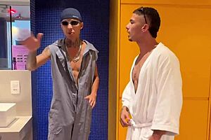 The cuck left and I took advantage of the slut, but she didn't know I like being a cuck.