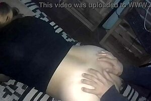 hey, what if i pull down her leggings and rub my pene on that tight bent over ass?